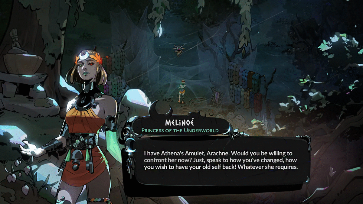 Hades 2 Arachne Dialogue Entry 16 Silk & Spitefulness Achievement Prophecy