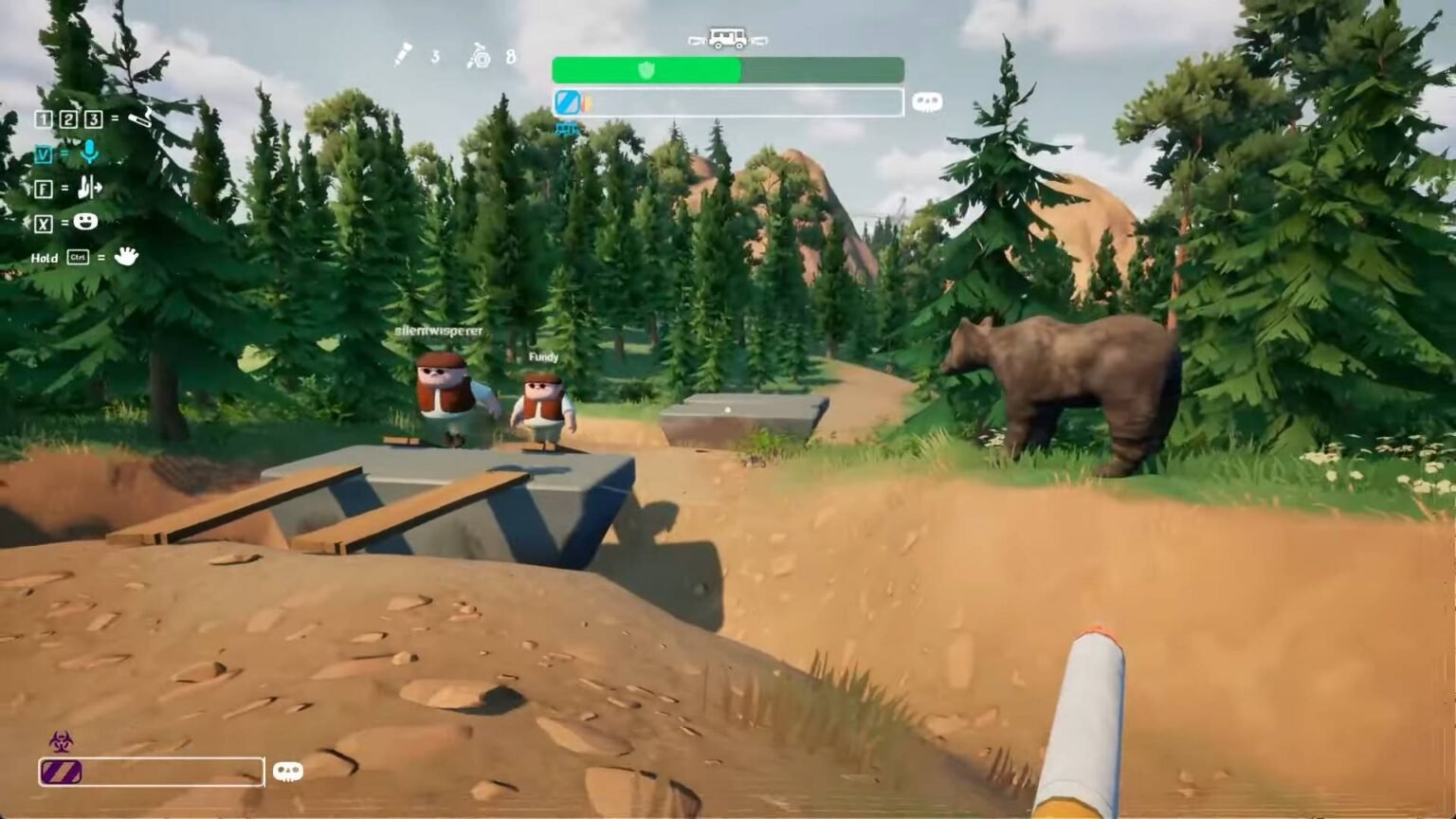 How to deal with bear in RV There Yet?