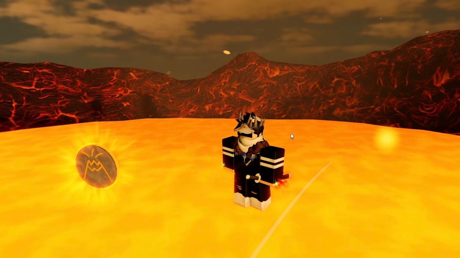 Prospecting screenshot featuring the eighth Rune location.