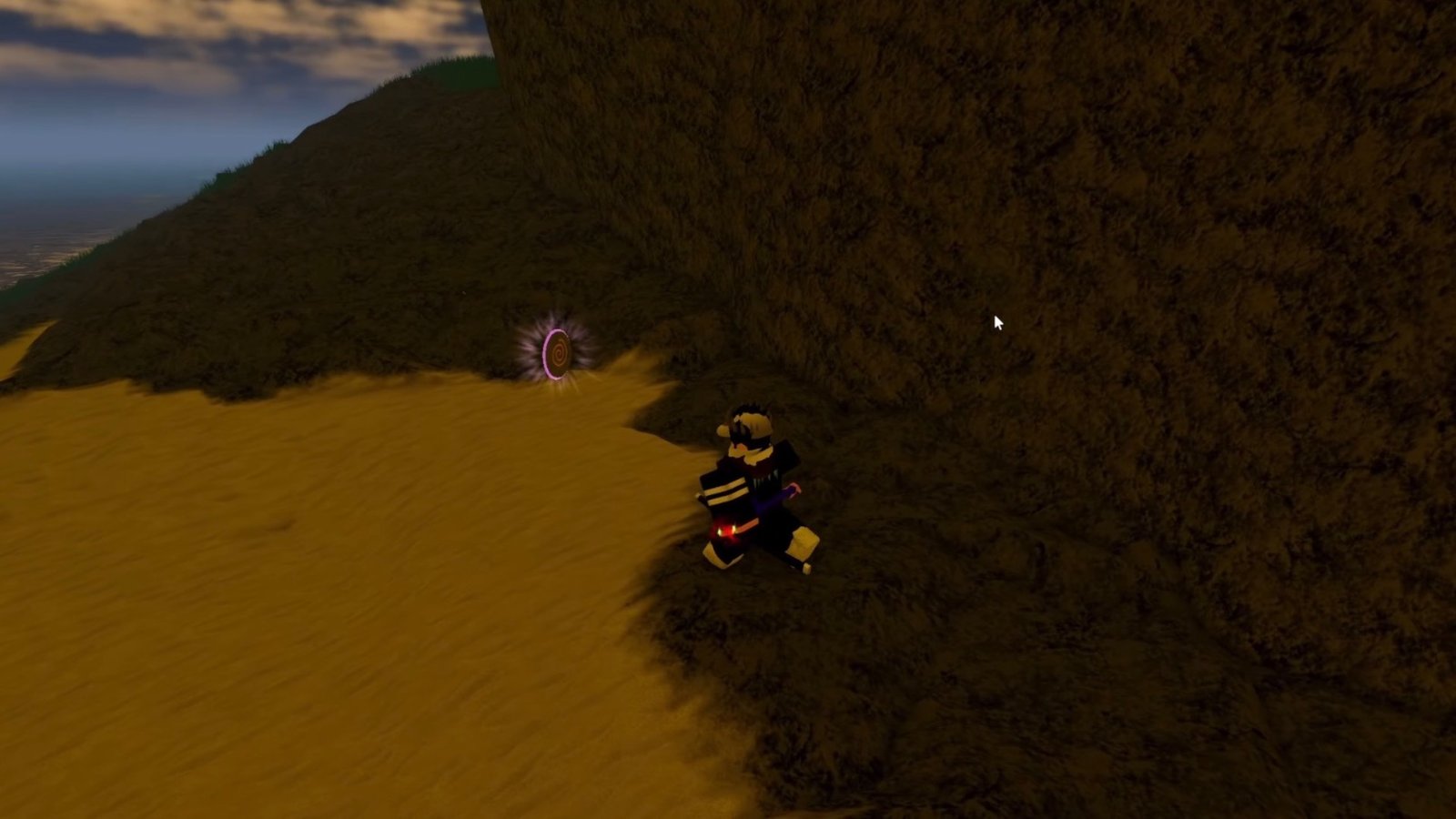 Prospecting screenshot featuring the ninth Rune location.