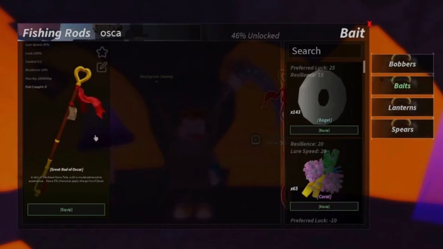 How To Get The Great Rod Of Oscar in Fisch.