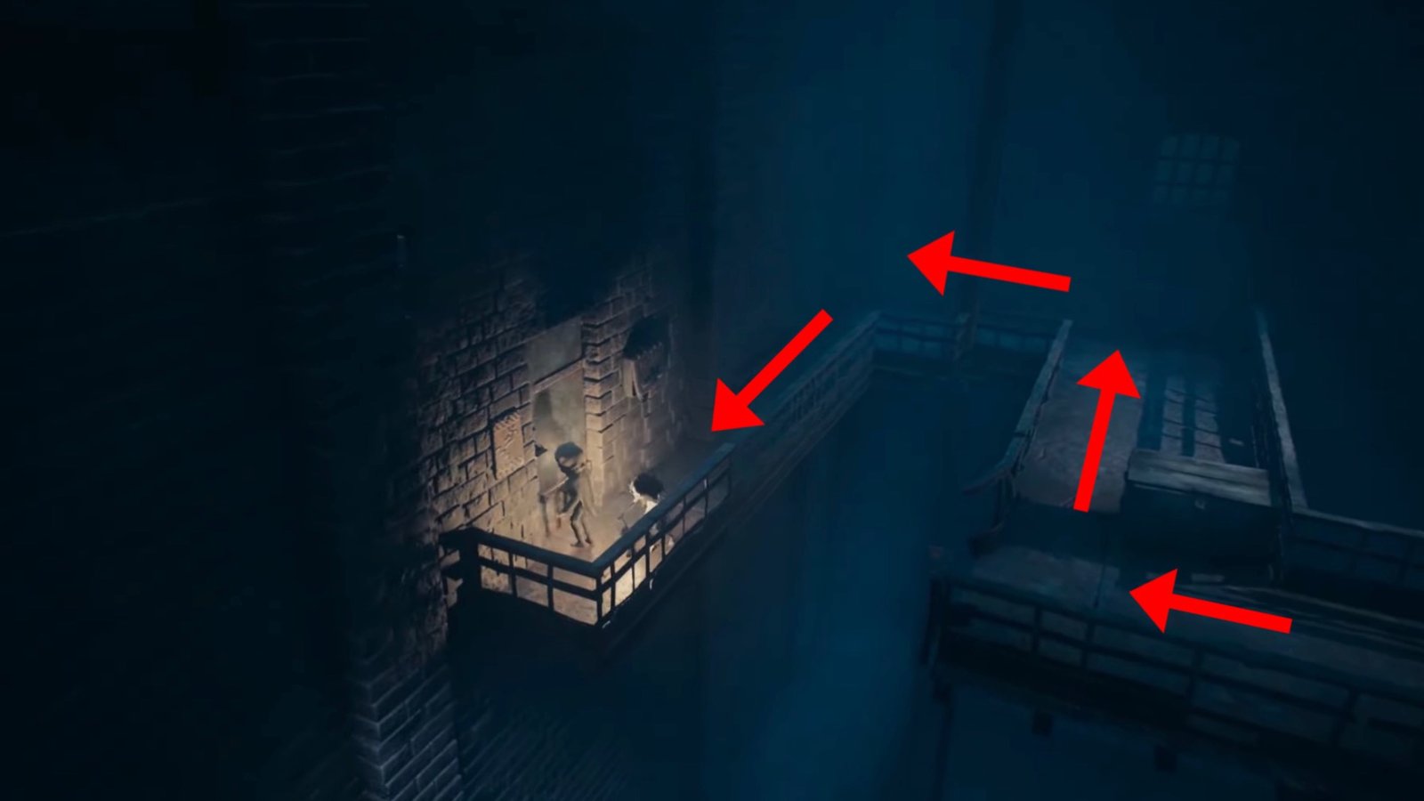 Reanimal featuring the first Mask route inside the Mill.