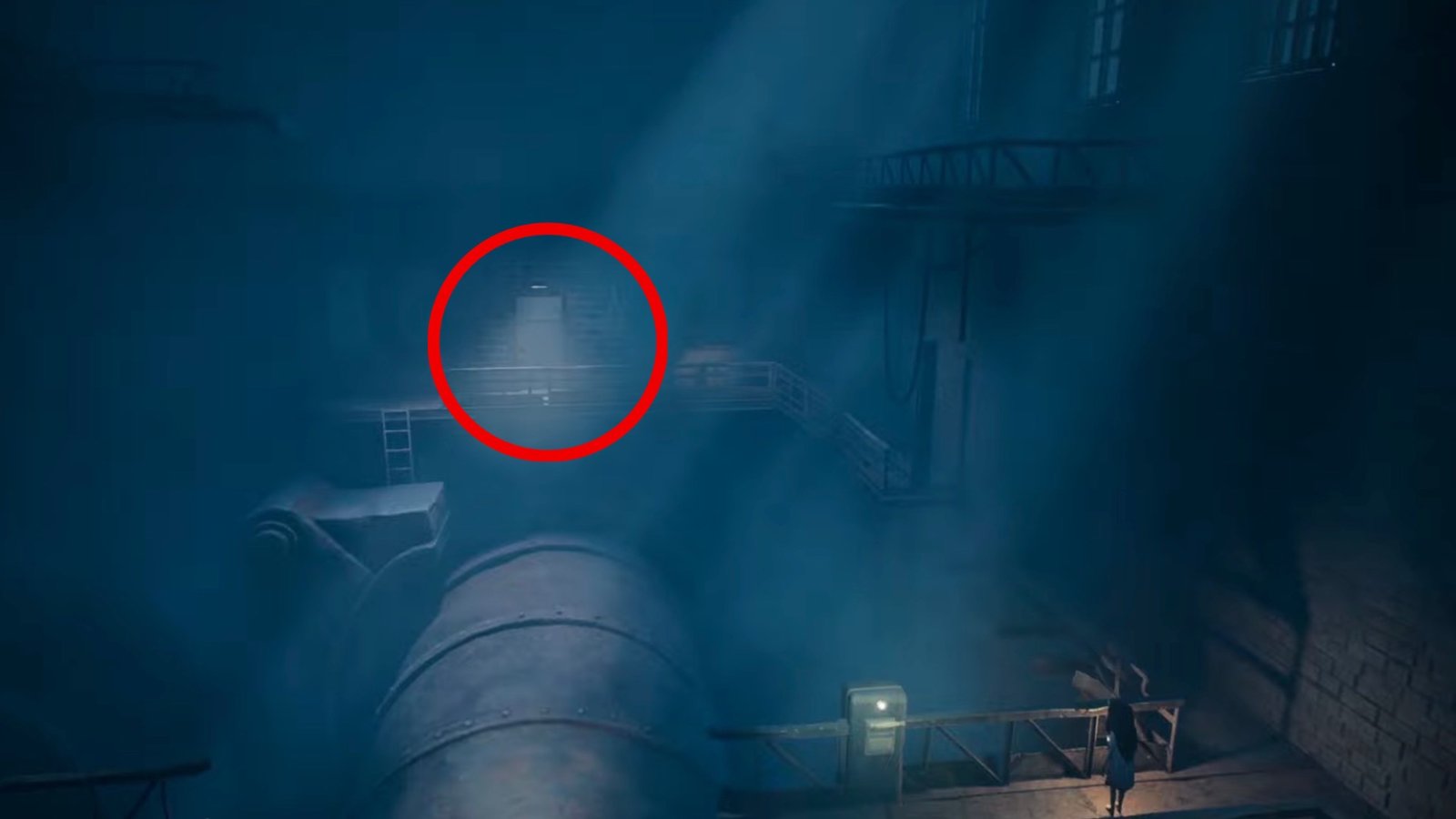 Reanimal featuring the second Mask route inside the Mill.