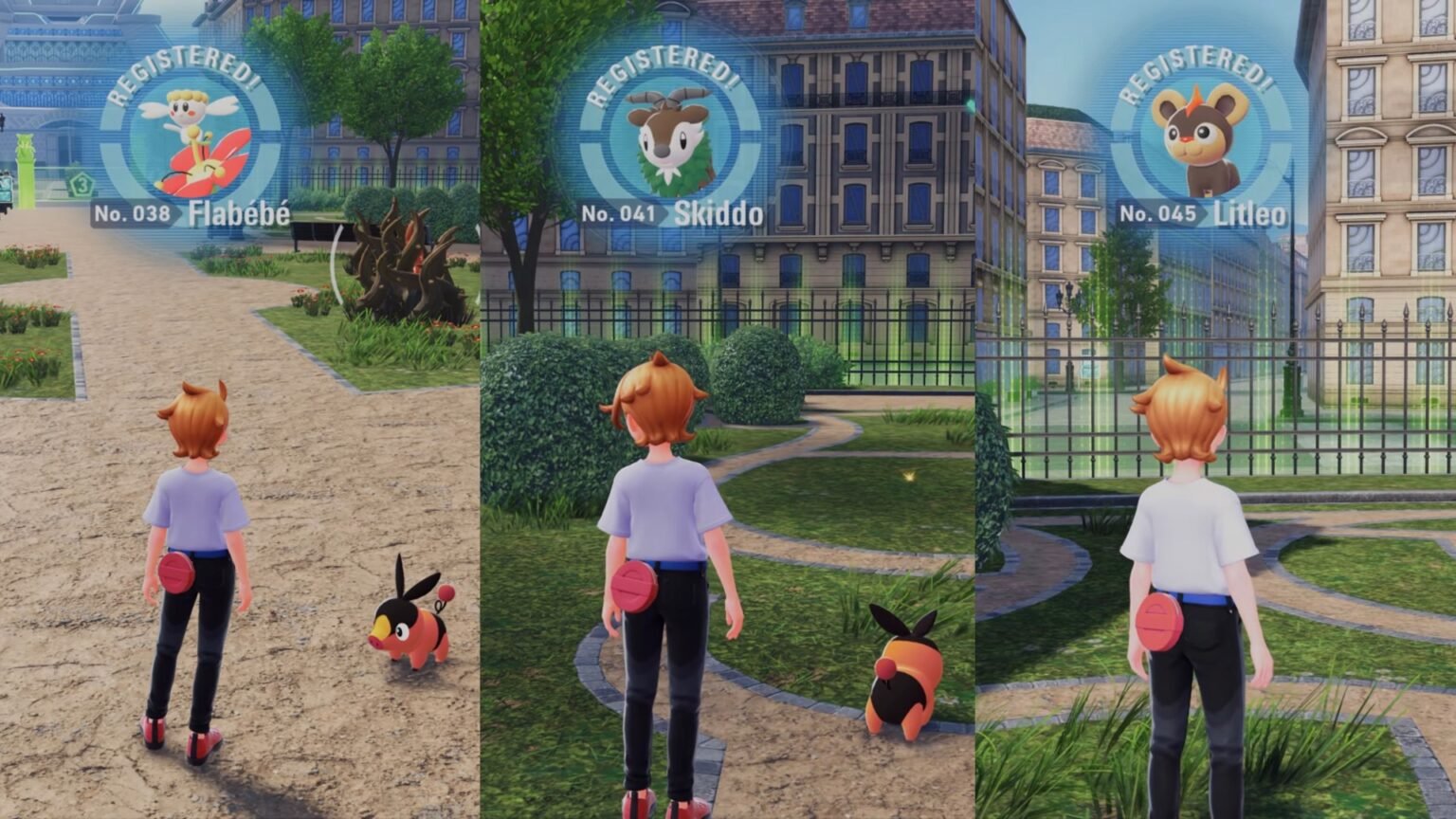 Pokémon Legends: Z-A All Wild Zone 3 Pokémon,