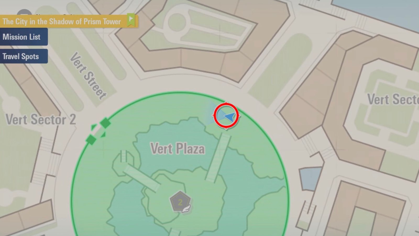 Pokémon Legends: Z-A screenshot featuring Patrat's location.