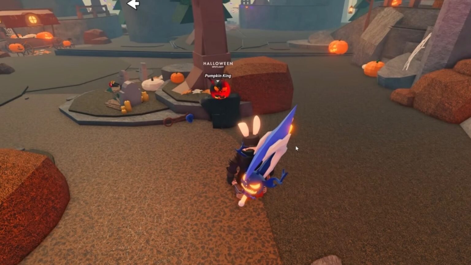 Pumpkin King Quest Guide in Fisch Roblox.