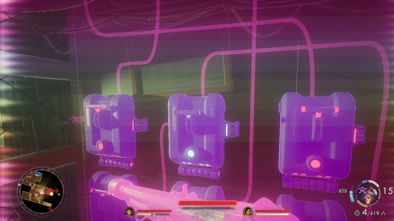 The Outer Worlds 2 solving the switch puzzle.