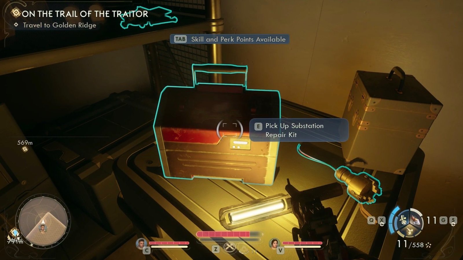 The Outer Worlds 2 featuring the Substation Repair Kit.