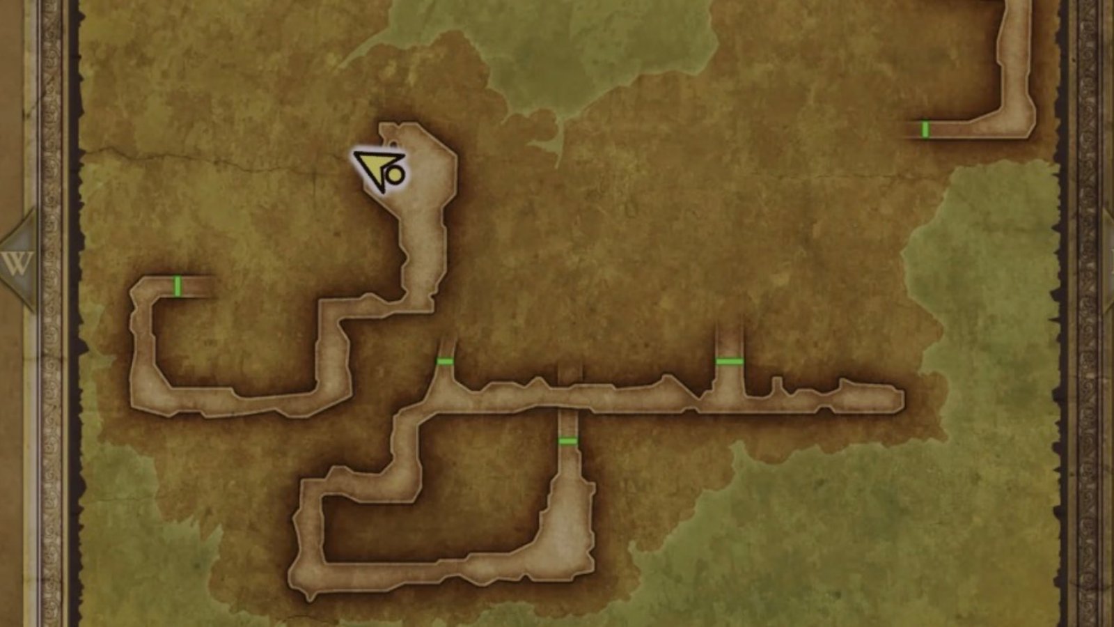 Dragon Quest 1 Remake Erdrick's Shield chest map location.