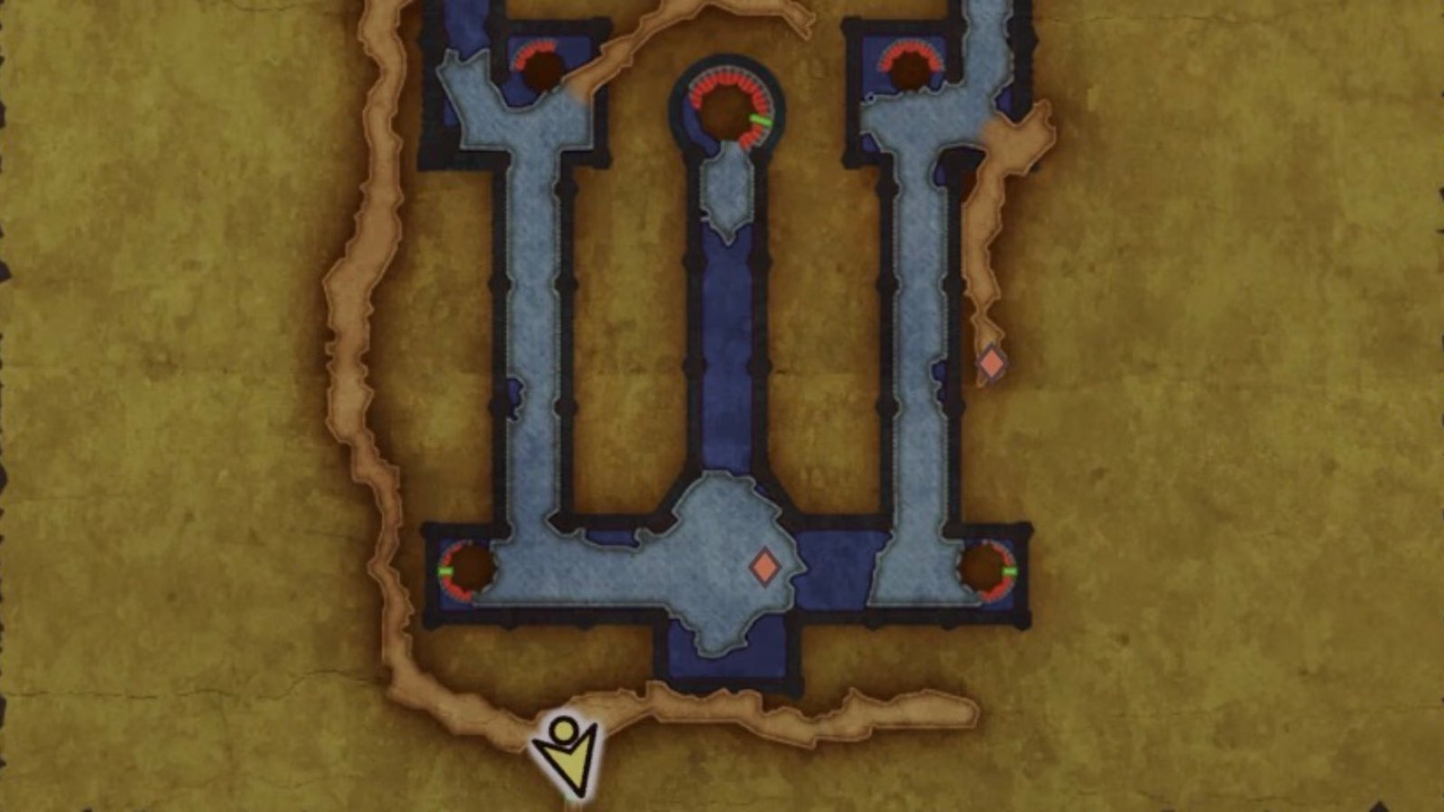 Dragon Quest 1 Remake Dragonlord's Castle B1.