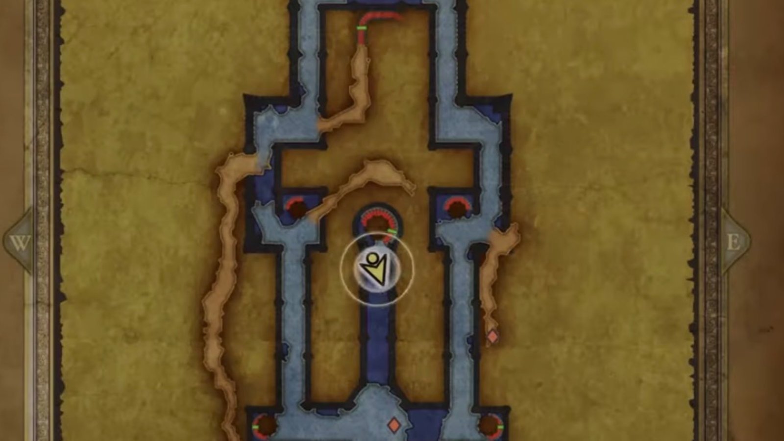 Dragon Quest 1 Remake back to Dragonlord's Castle B1, Erdrick's Sword location.