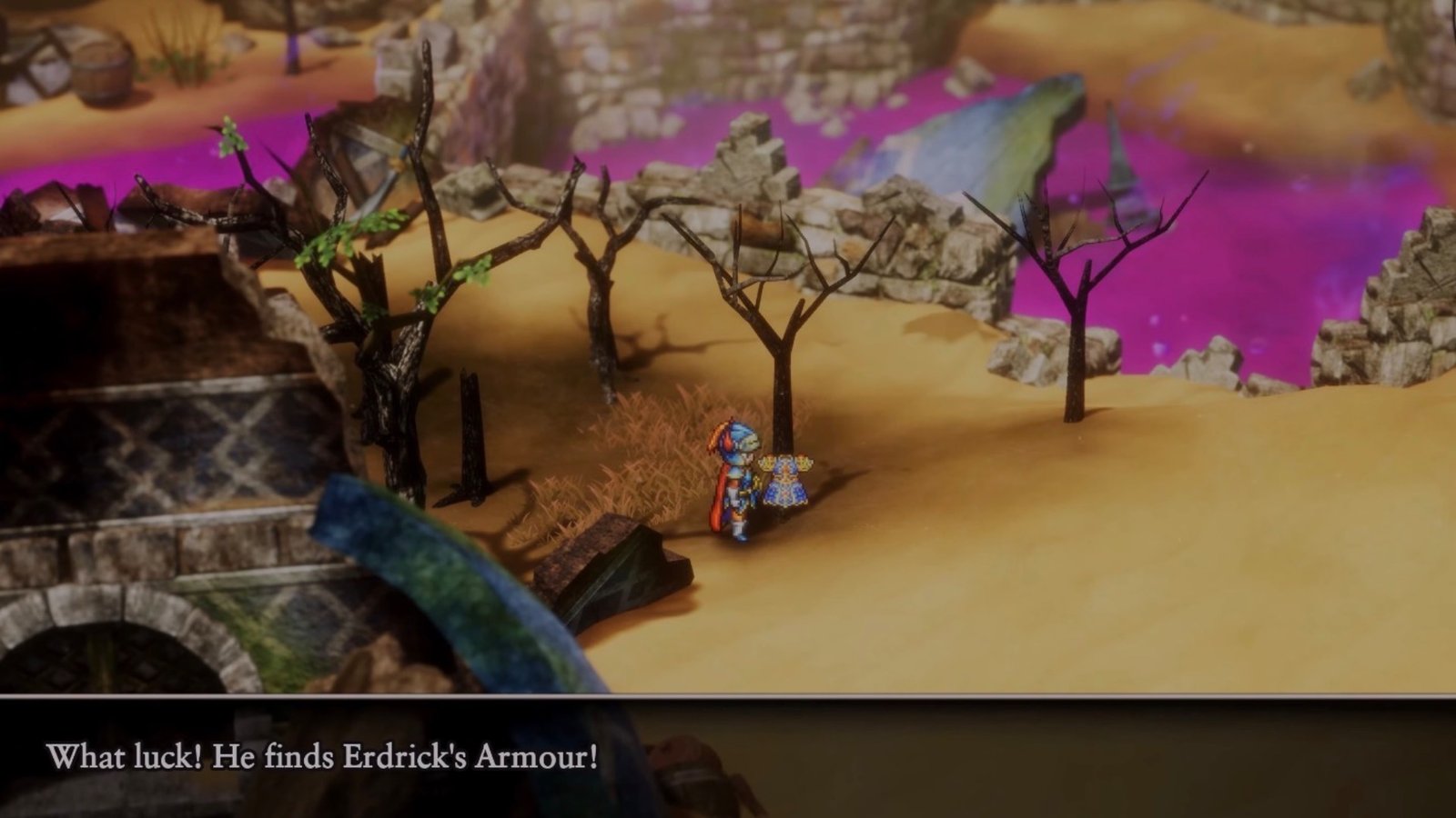 Dragon Quest 1 Remake obtaining Erdrick's Armor.