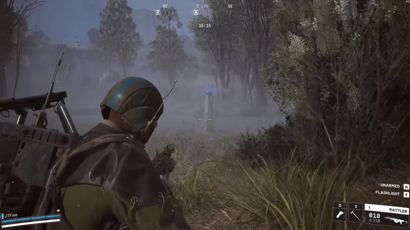 ARC Raiders screenshot featuring the player finding an ARC Probe.