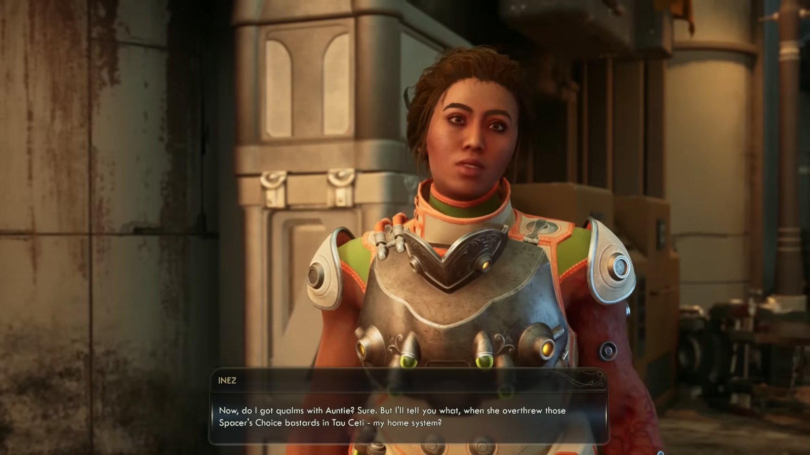 Inez from The Outer Worlds 2