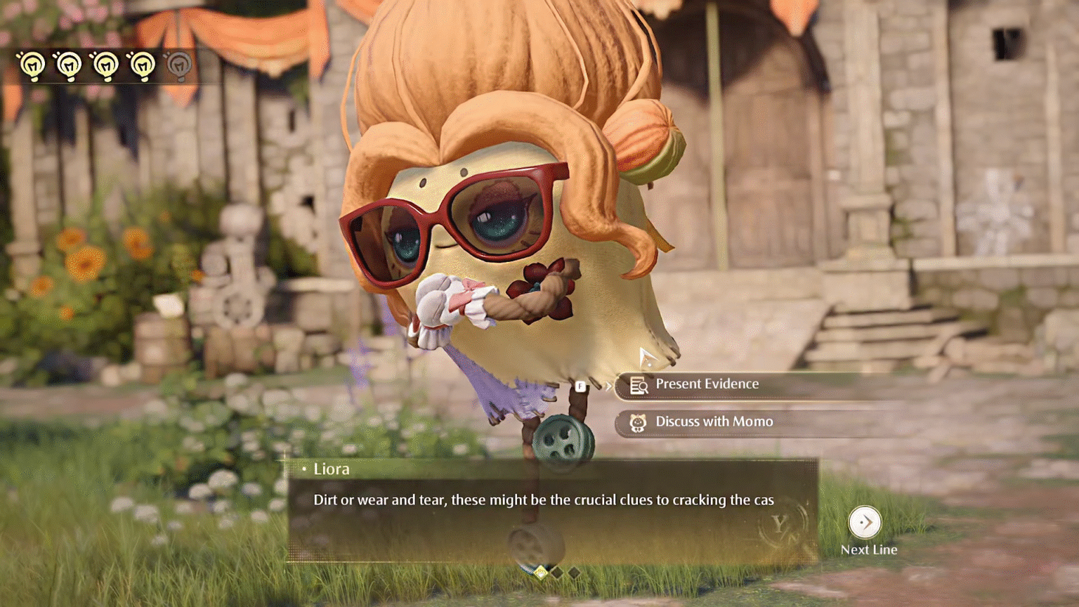 Infnity nikki First Mock Interrogation with Liora NPC