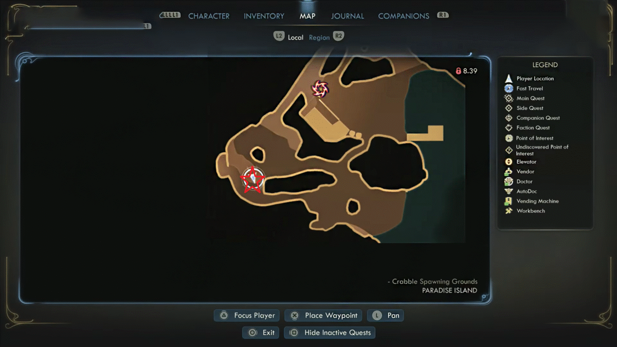 The Outer Worlds 2 Scoundrel's Suit Location