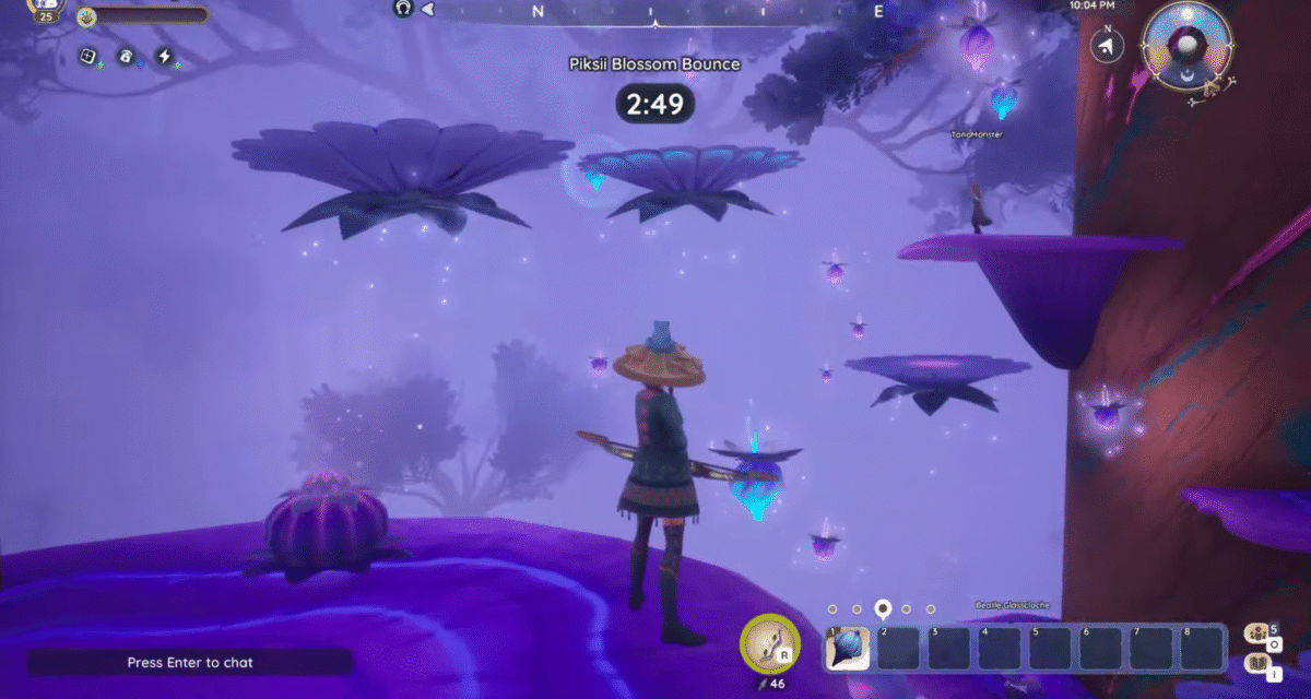 Piksii Blossom Bounce event in Palia