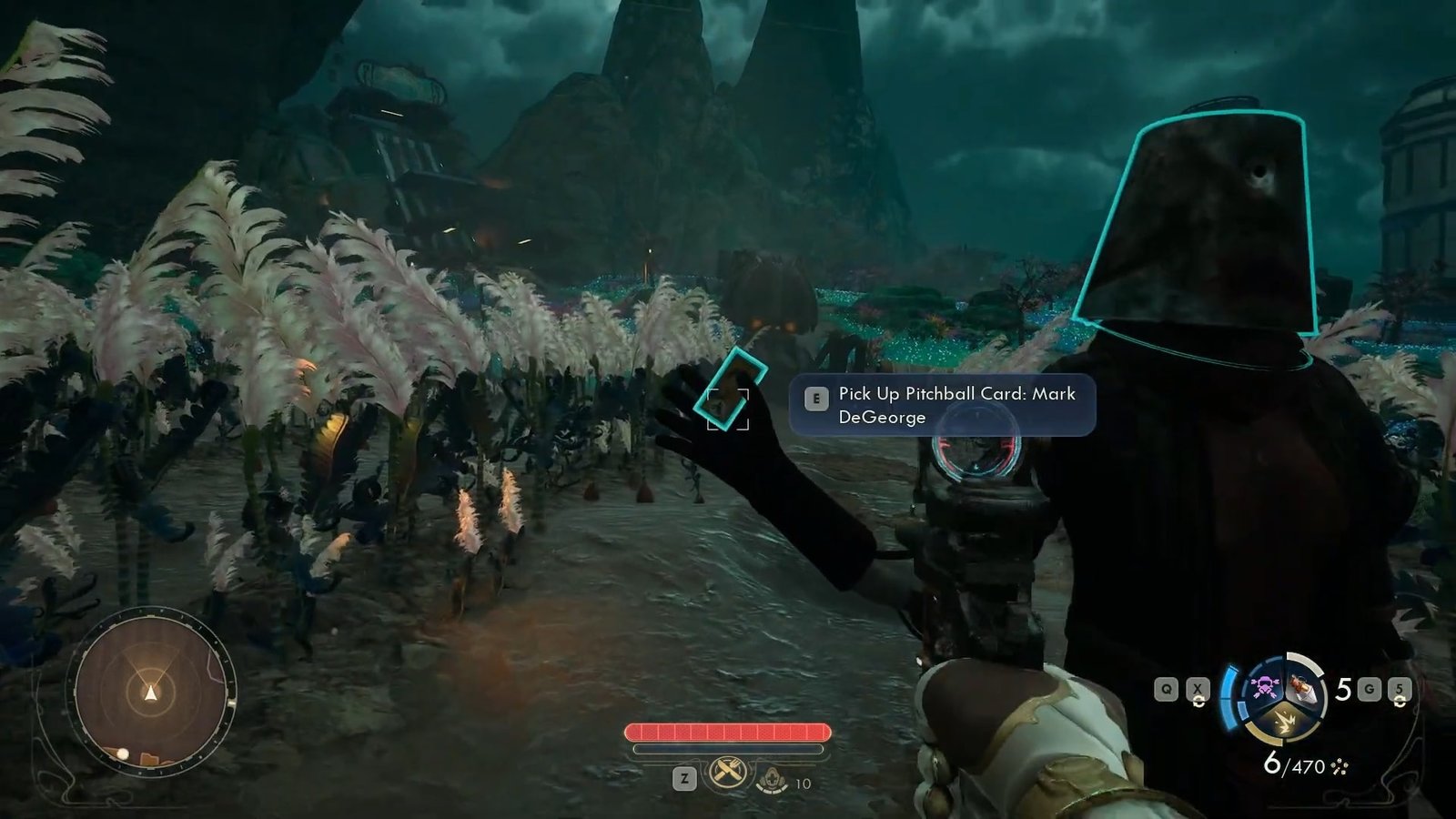 Pitchball Card 2 Mark DeGeorge