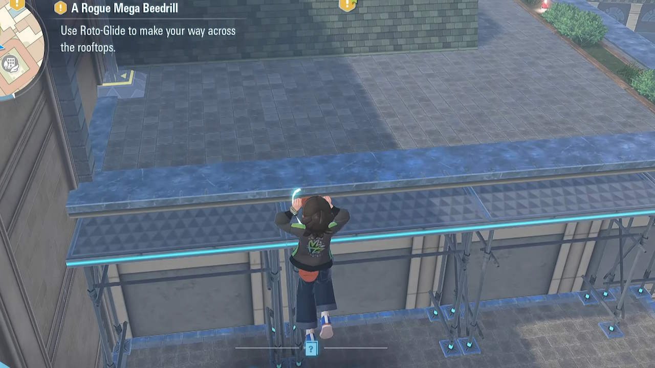 Roto Gliding in Pokemon Z-A