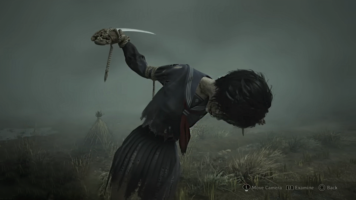 Silent Hill f Scarecrow Field Puzzle Story Difficulty #1