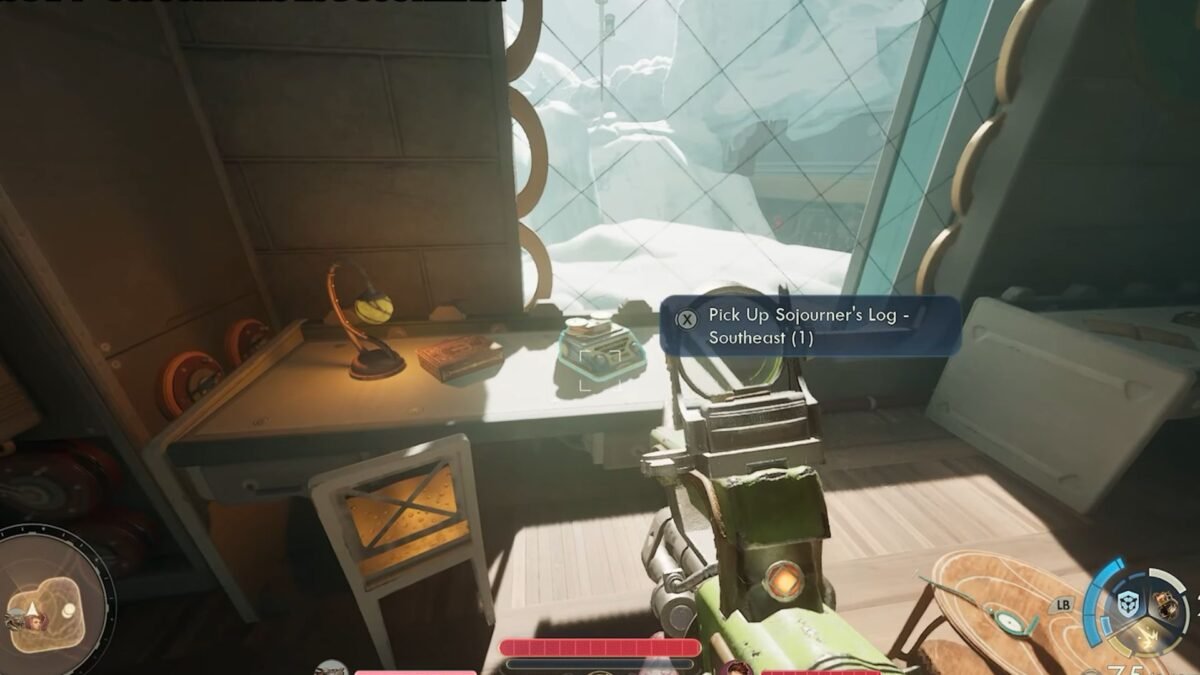 Collecting the Sojourner’s Log (Southeast) in The Outer Worlds 2