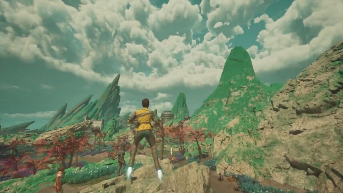 Using the Plasma Thruster Boots to double jump in The Outer Worlds 2