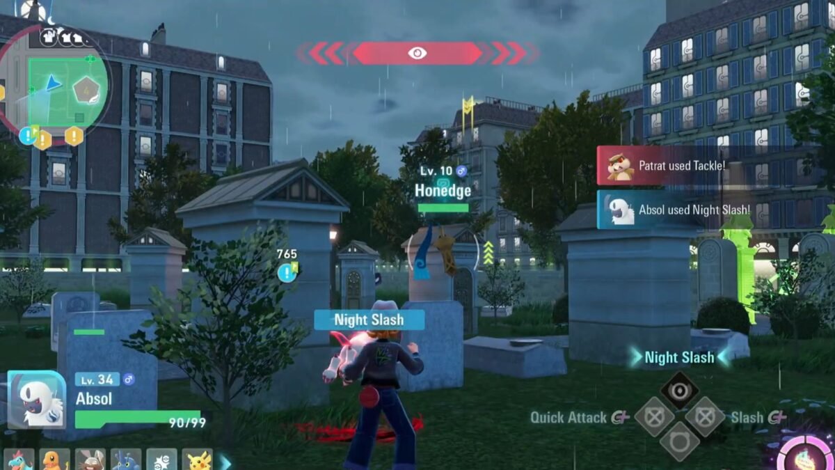 Capturing Honedge in Pokemon Legends Z-A