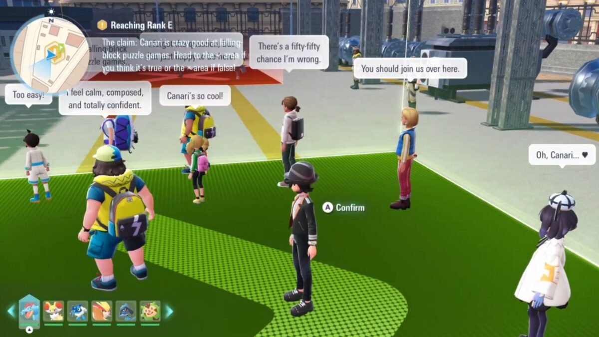 Choosing either true or false un Pokemon Legends Z-A