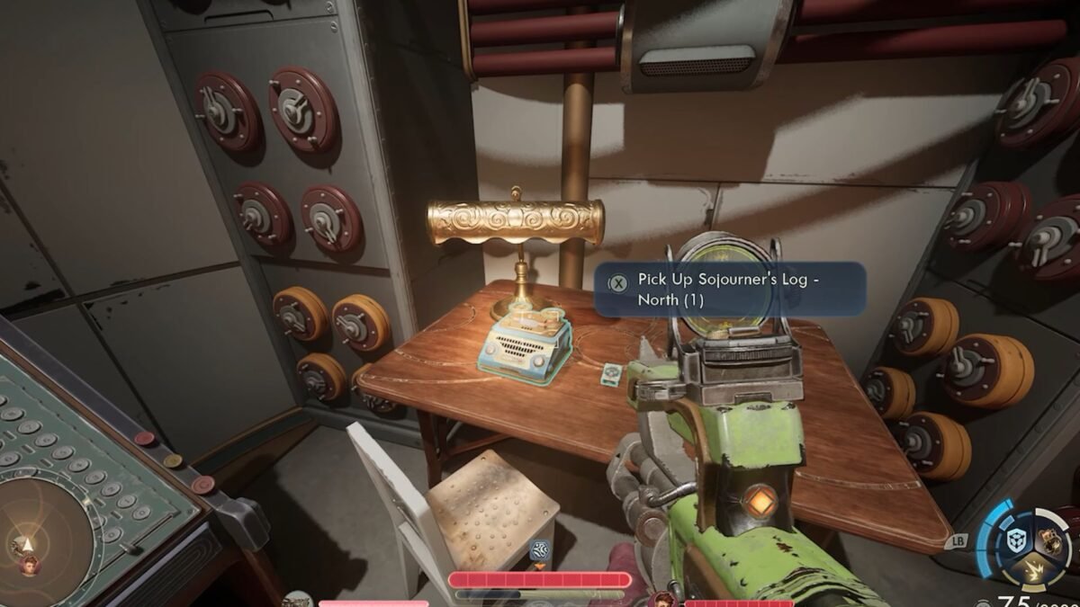 Collecting the Sojourner’s Log (North) in The Outer Worlds 2