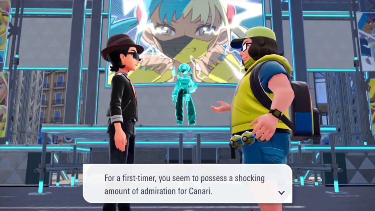 Getting challenged in Pokemon Legends Z-A