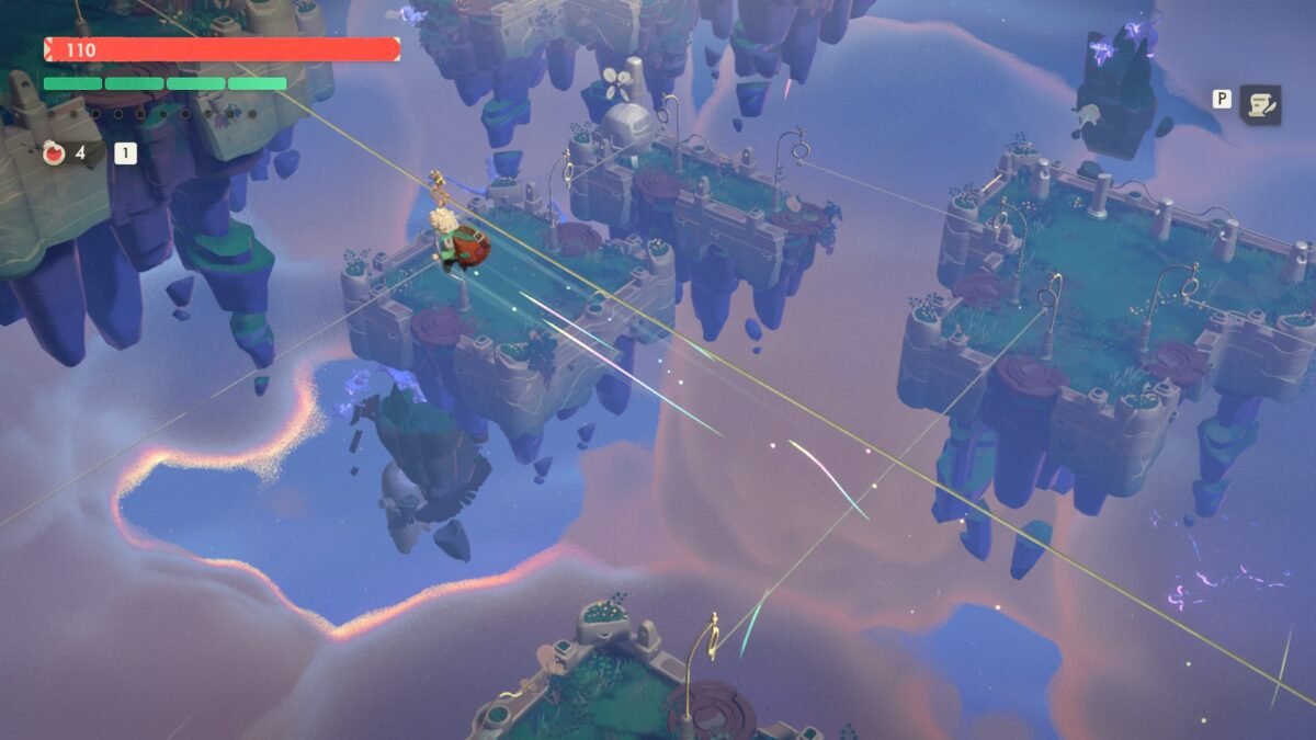 Moonlighter 2: The Endless Vault Weapons In the Zip Line area in Aeolia