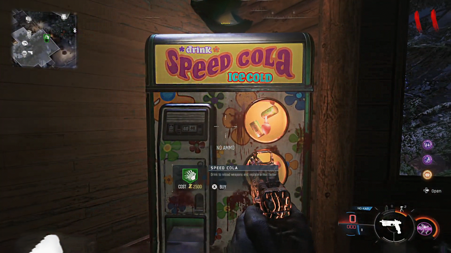 Call of Duty Black Ops 7 Ashes of the Damned Speed Cola perk machine