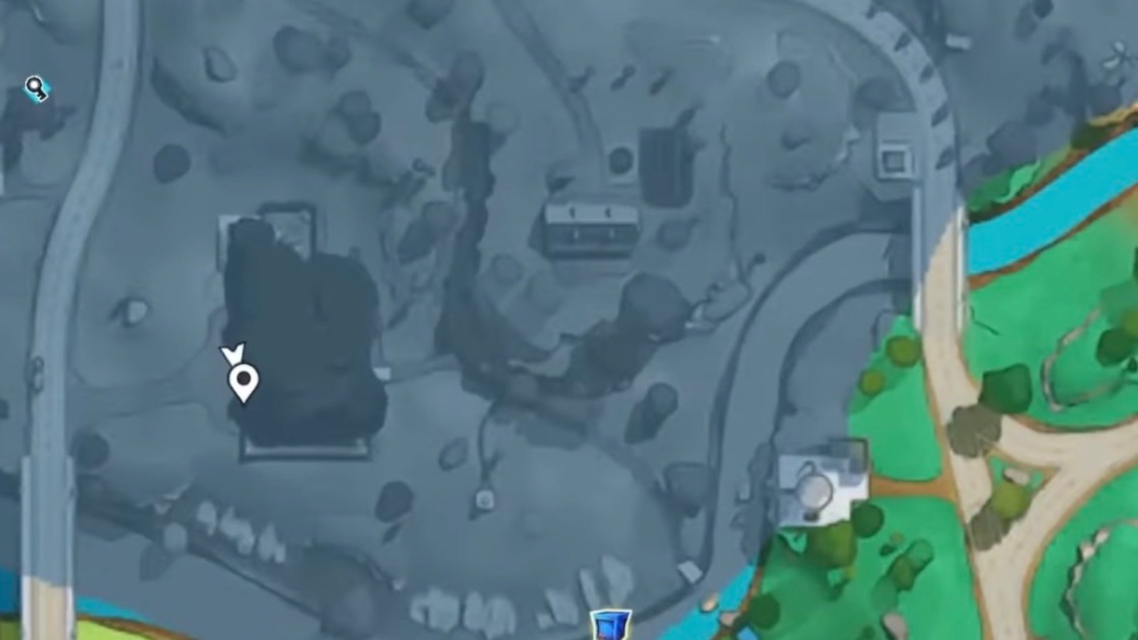 Fortnite Mr. Sparkle map location.