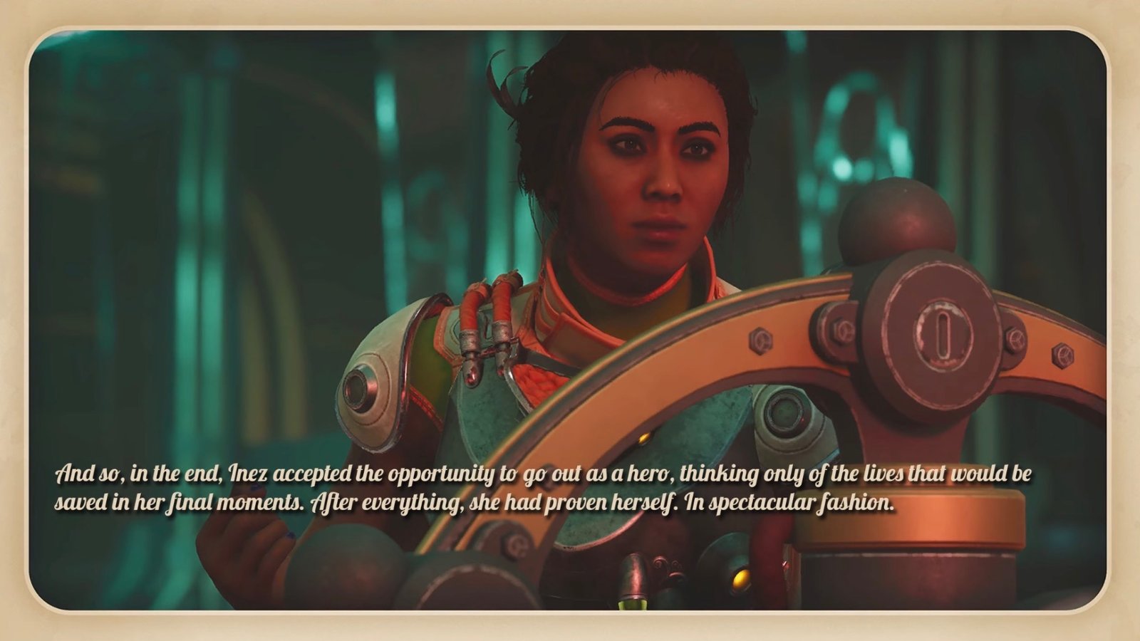 The Outer Worlds 2 Inez's Ending.