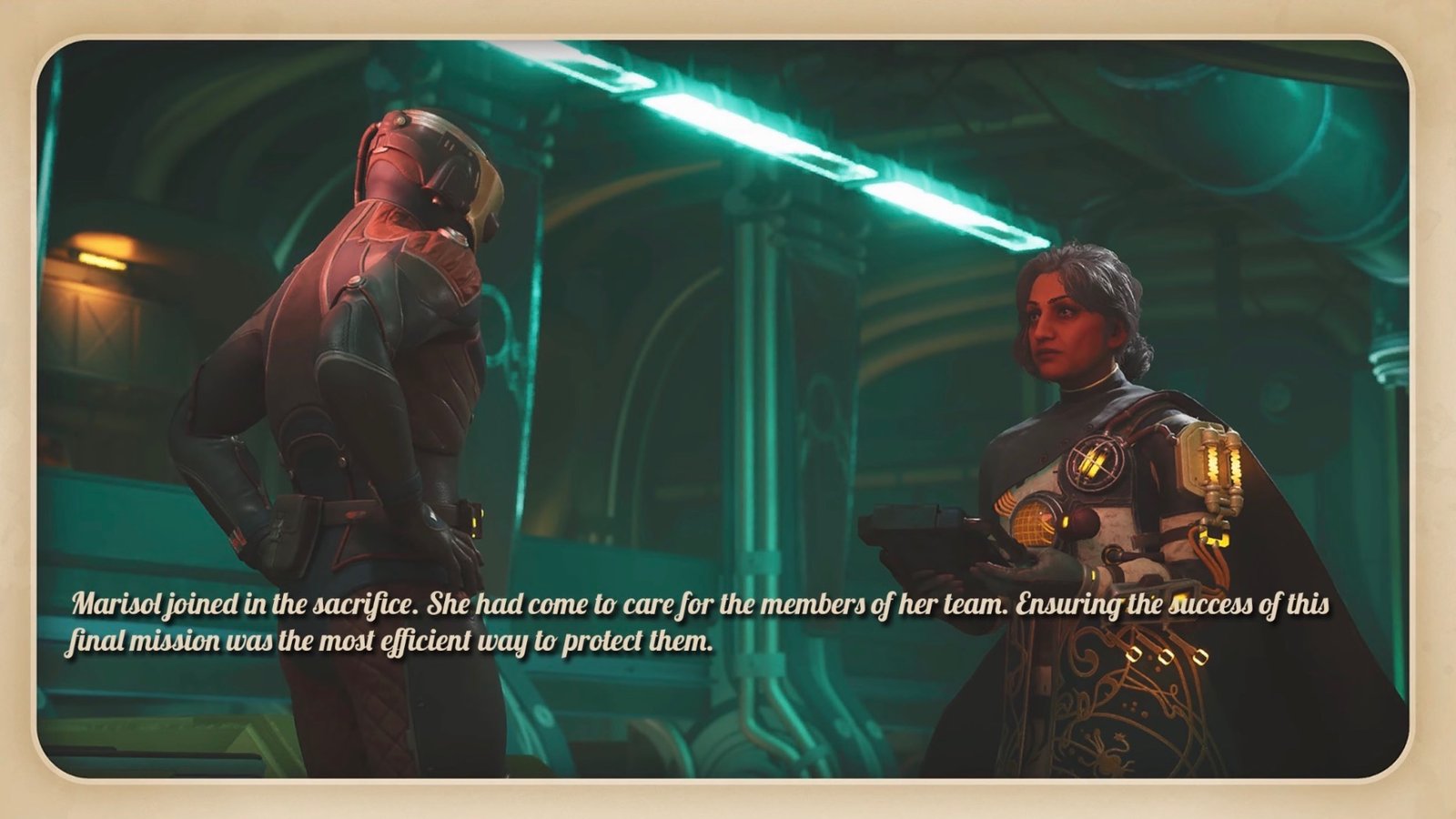 The Outer Worlds 2 Marisol's Ending.