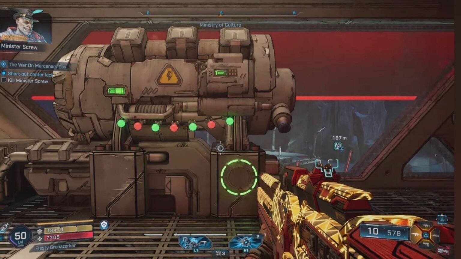 How to Short Out Center Lock in Borderlands 4 (The War on Mercenary Day)