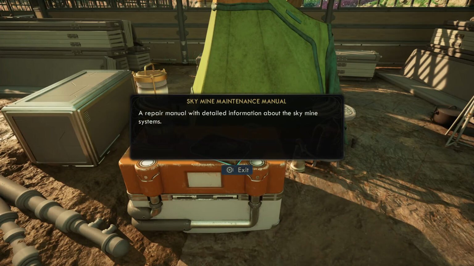 Outer Worlds 2 Sky Mine Manual