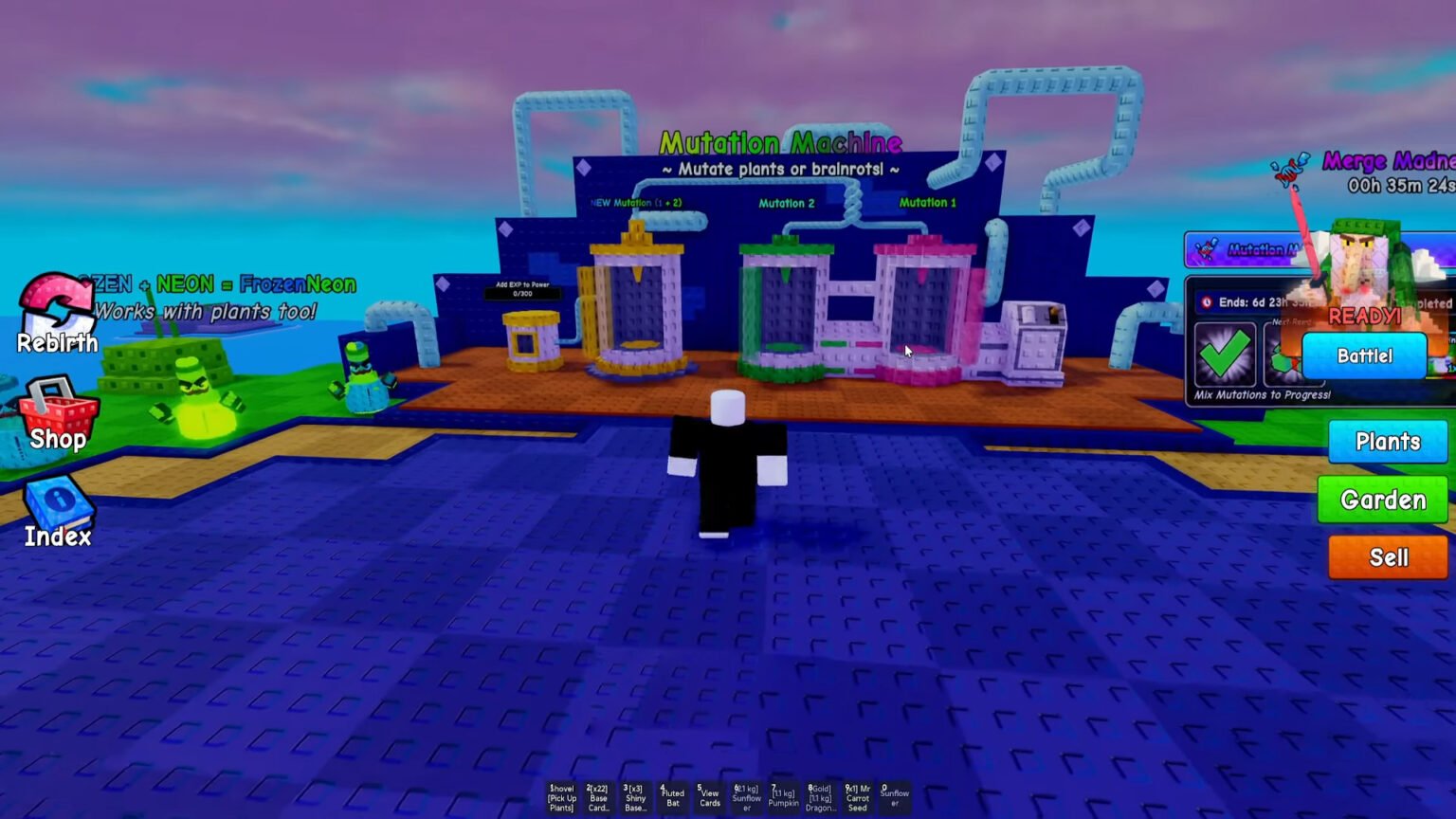 Plants vs Brainrots Mutation Machine Update