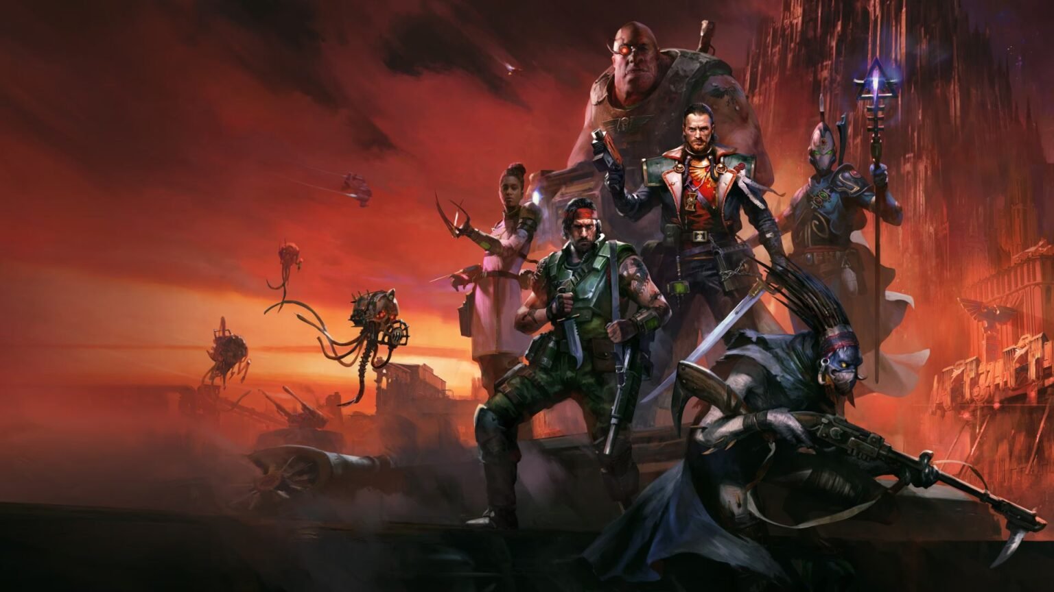 Warhammer 40K Dark Heresy Preview Cover Art