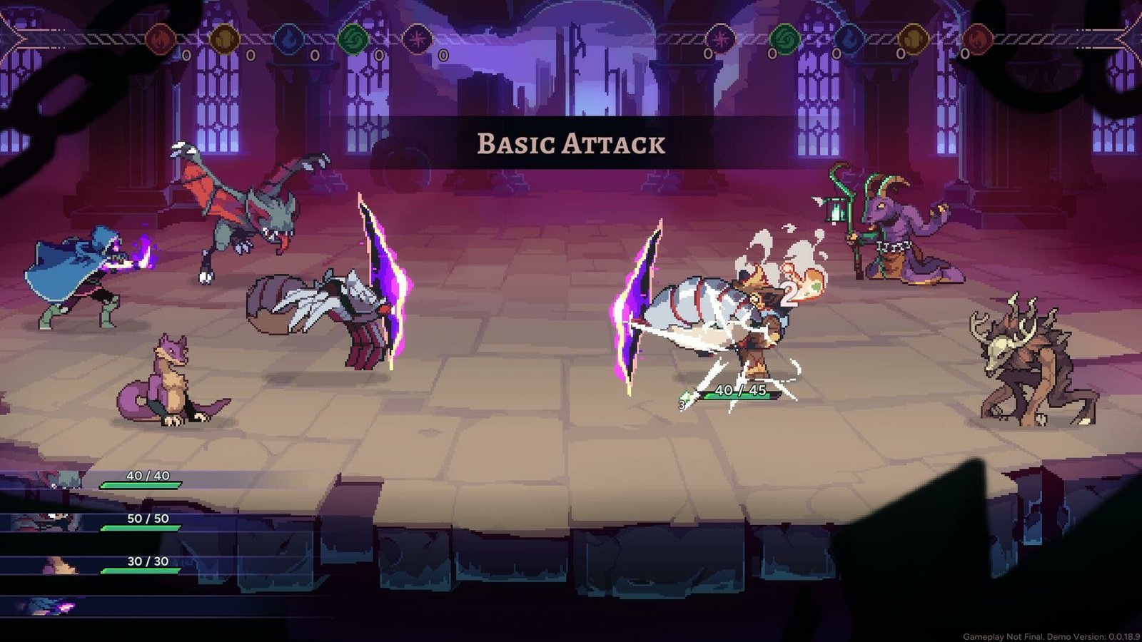 Aethermancer, Basic Attack.