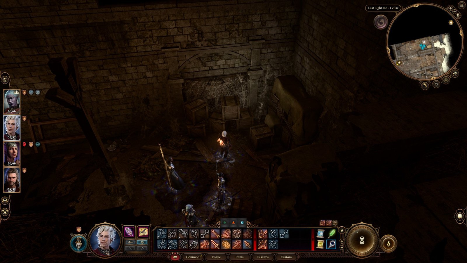 Baldur's Gate 3 Last Light Inn Spiderweb Door