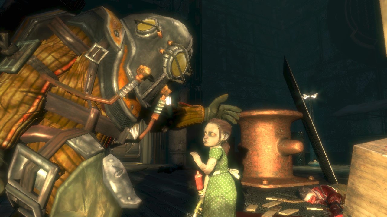 BioShock Big Daddy and Little Sister
