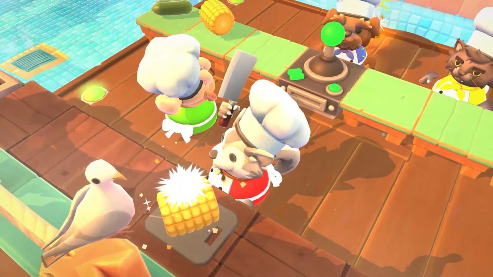 Cooking Corn in Overcooked 2