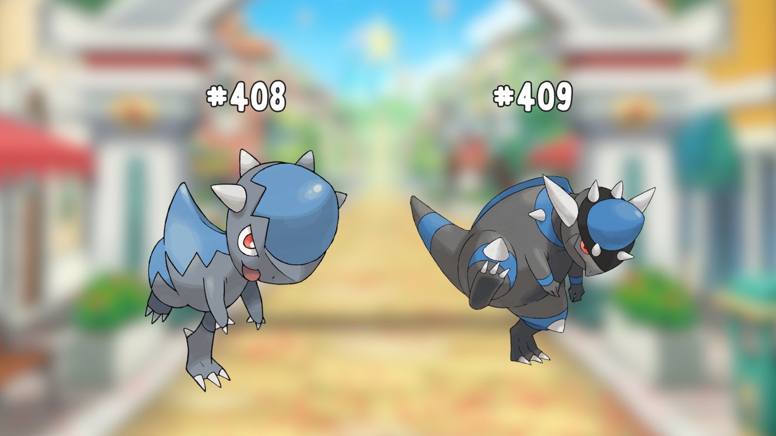 Cranidos and Rampardos