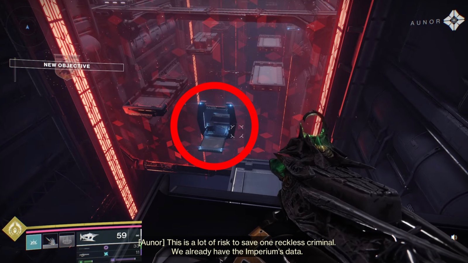 The first opening on the Red Barrier in the Cargo Highway in Destiny 2: Renegades.