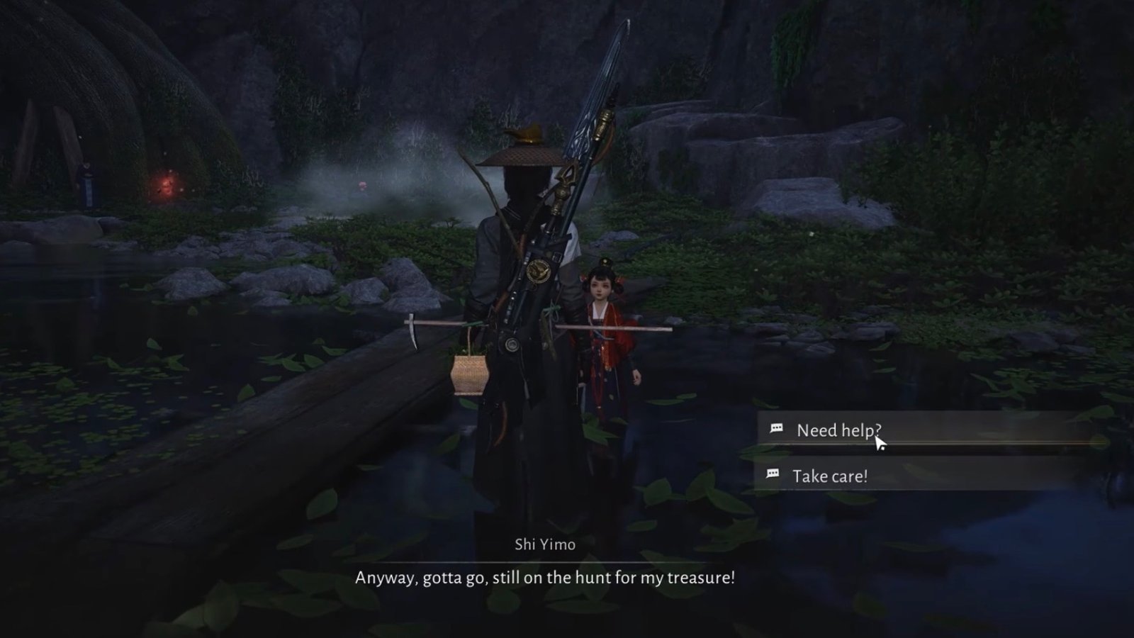 Joining Shi Yimo's treasure-hunting crew in Where Winds Meet.