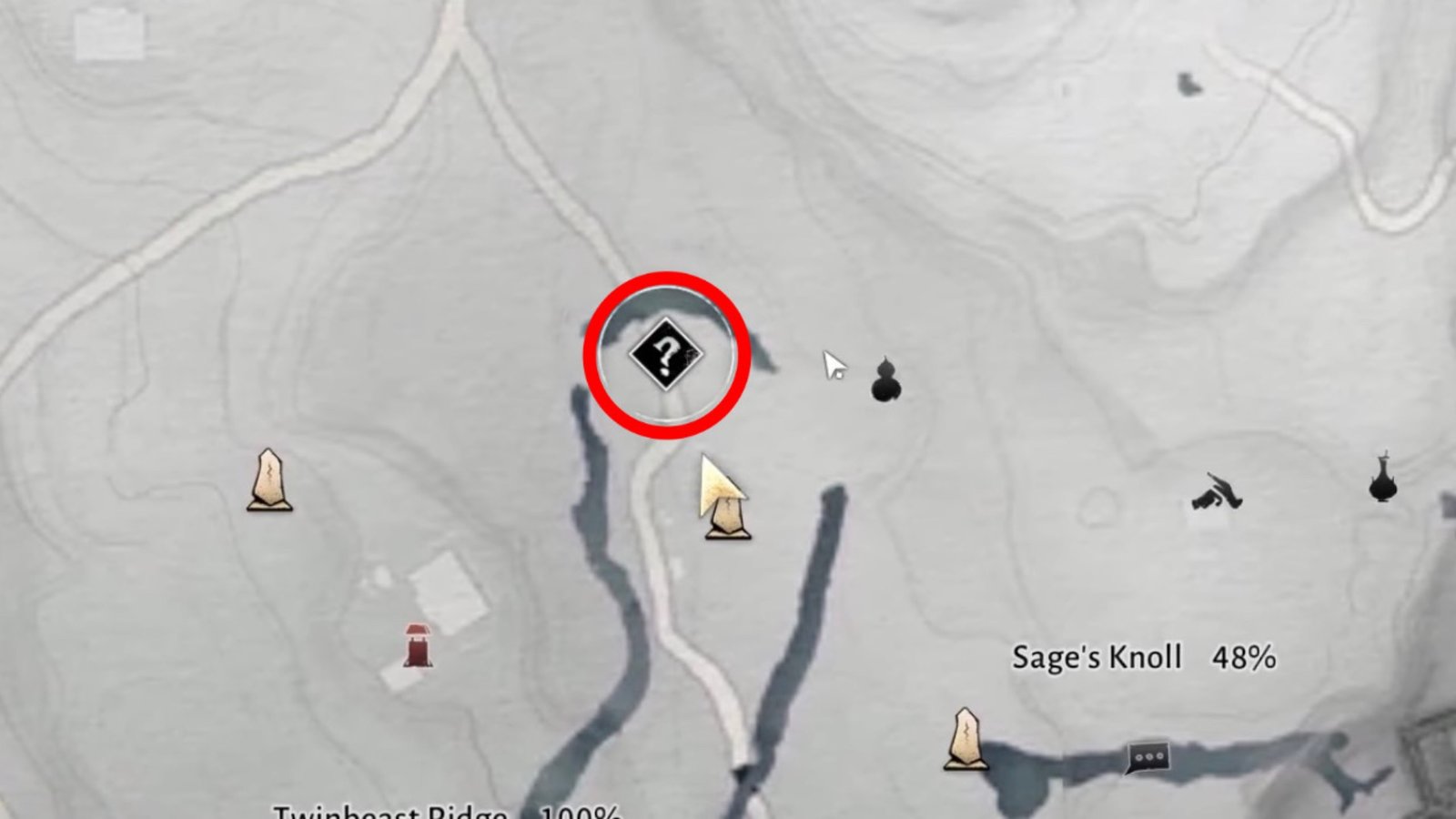 Forged Tales map location in Where Winds Meet.