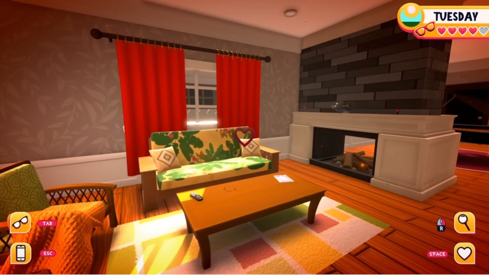 Date Everything: Living Room