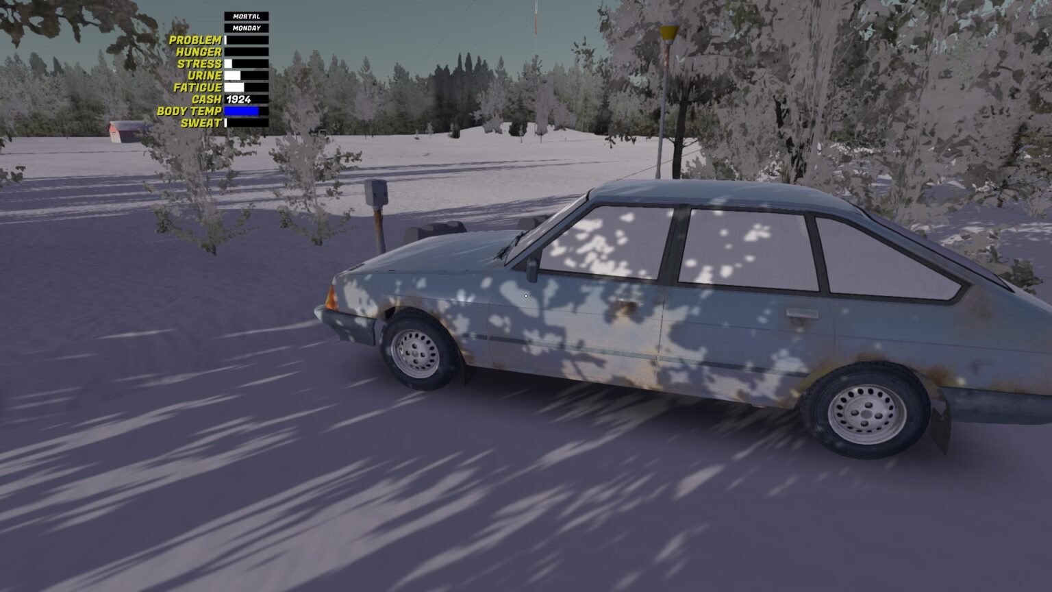 My Winter Car Car Hooked Up