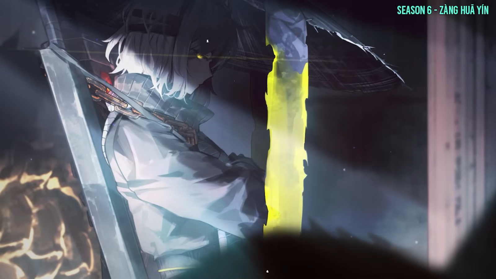 Heishou Pack Faust resting on a wall.